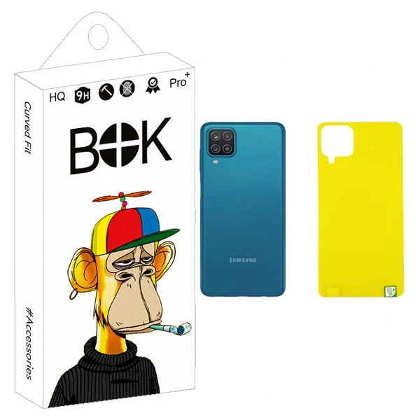 محافظ پشت گوشی بوک مدل TPU مناسب برای گوشی موبایل سامسونگ Galaxy A12