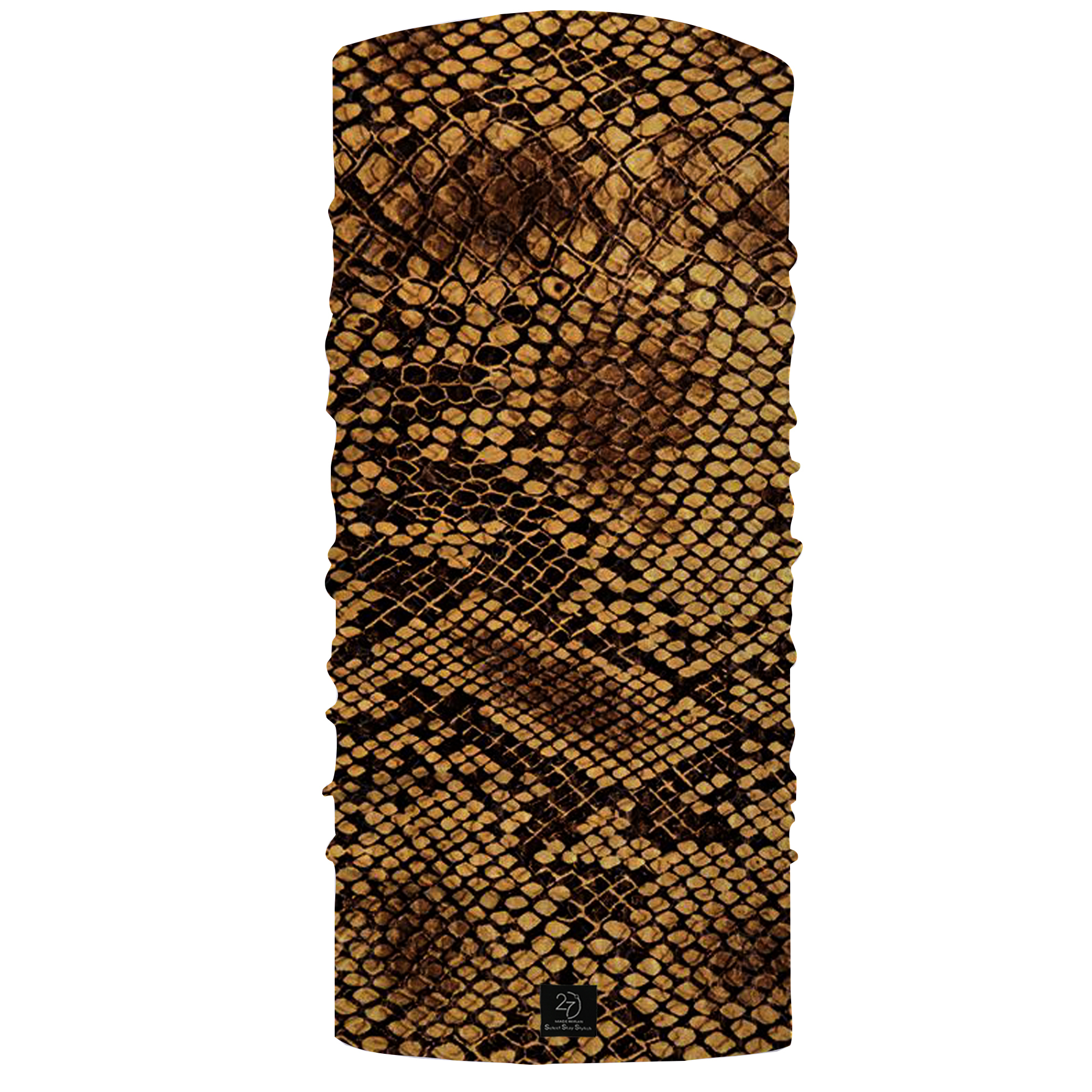 دستمال سر و گردن 27 مدل پوست ماری کد J31