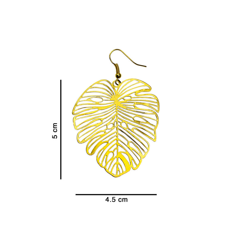 گوشواره دخترانه طرح برگ کد 09 گوشواره دخترانه طرح برگ کد 09