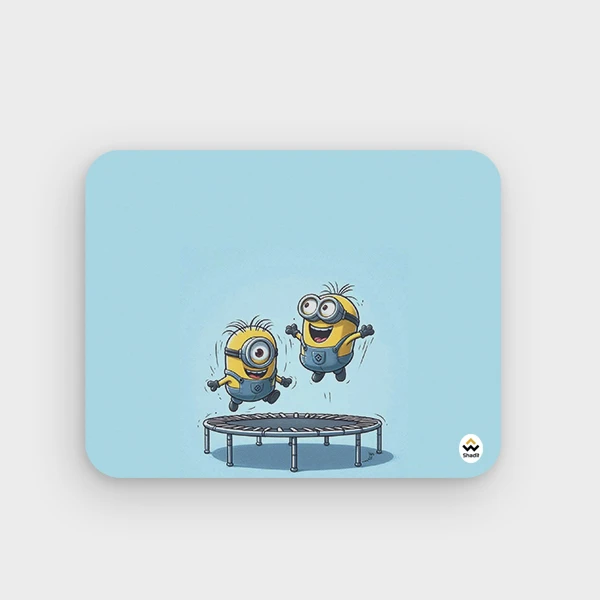 ماوس پد شادیت مدل انیمیشن مینیون  کد 02 سایز 24*19 سانتیمتر
