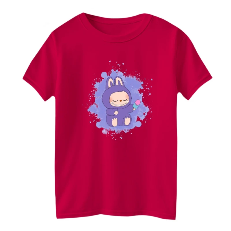 تی شرت آستین کوتاه بچگانه مدل لبوبو