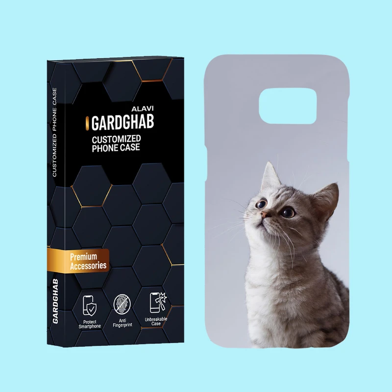 کاورگارد قاب علوی مدل حیوانات مناسب برای گوشی موبایل سامسونگ S7