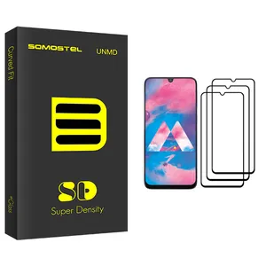 Somastel SD Glass Screen Protector For Samsung Galaxy M30 Pack Of 3