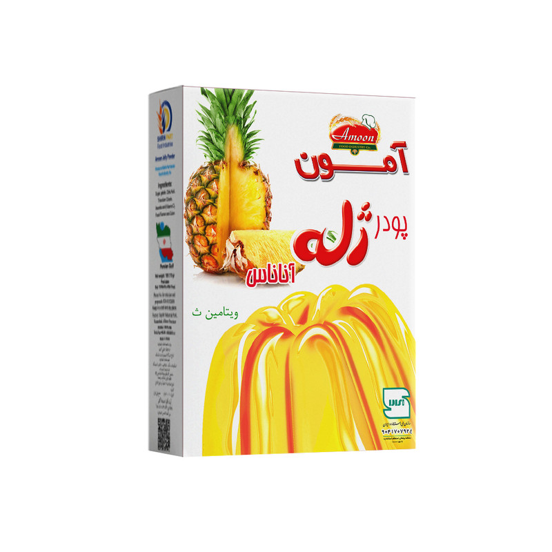 پودر ژله آناناس آمون - 100 گرم