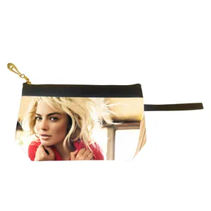 کیف لوازم آرایش زنانه طرح بازیگر مارگو رابی مدل L1208