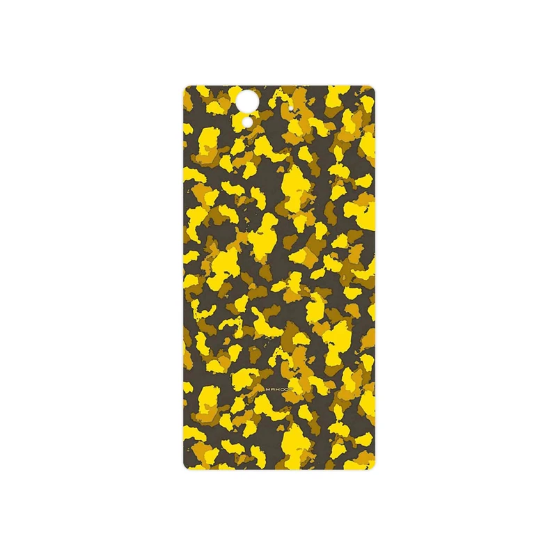 برچسب پوششی ماهوت مدل Yellow Infantry Army مناسب برای گوشی موبایل سونی Xperia Z