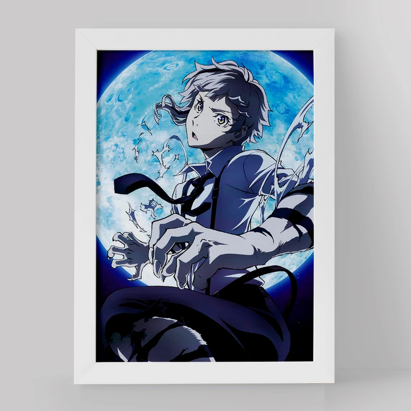 تابلو خندالو مدل آتسوشی انیمه سگ های ولگرد بانگو کد 15666