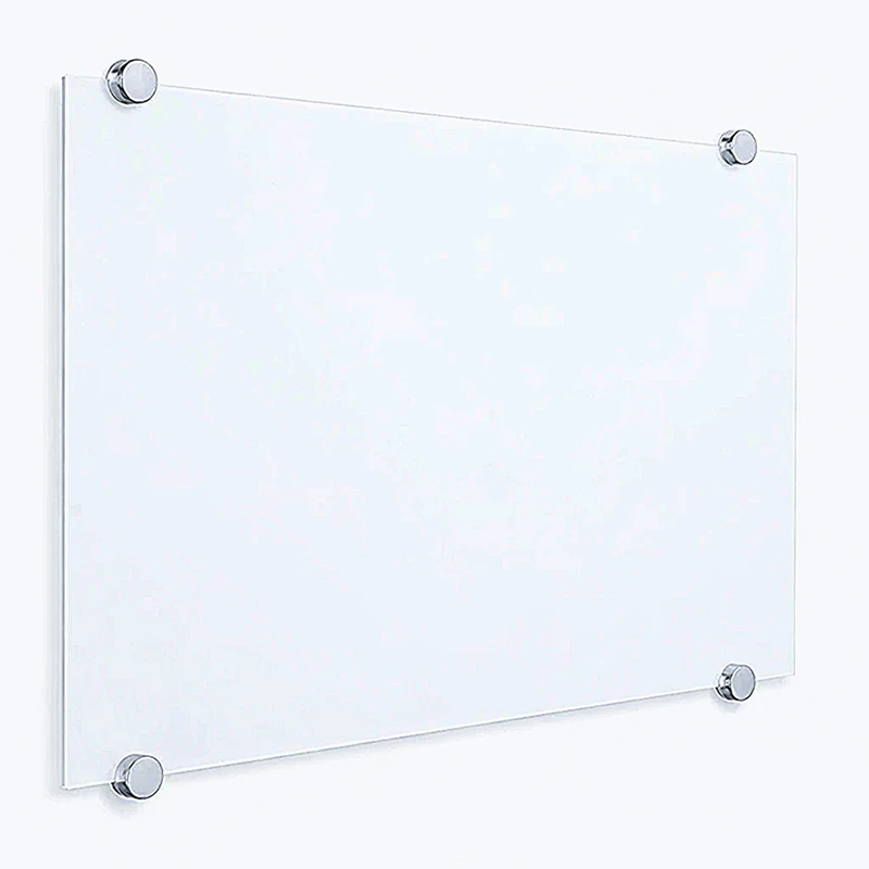 تخته وایت برد شیشه ای مدل آهنربایی سایز 40×60 سانتی متر 