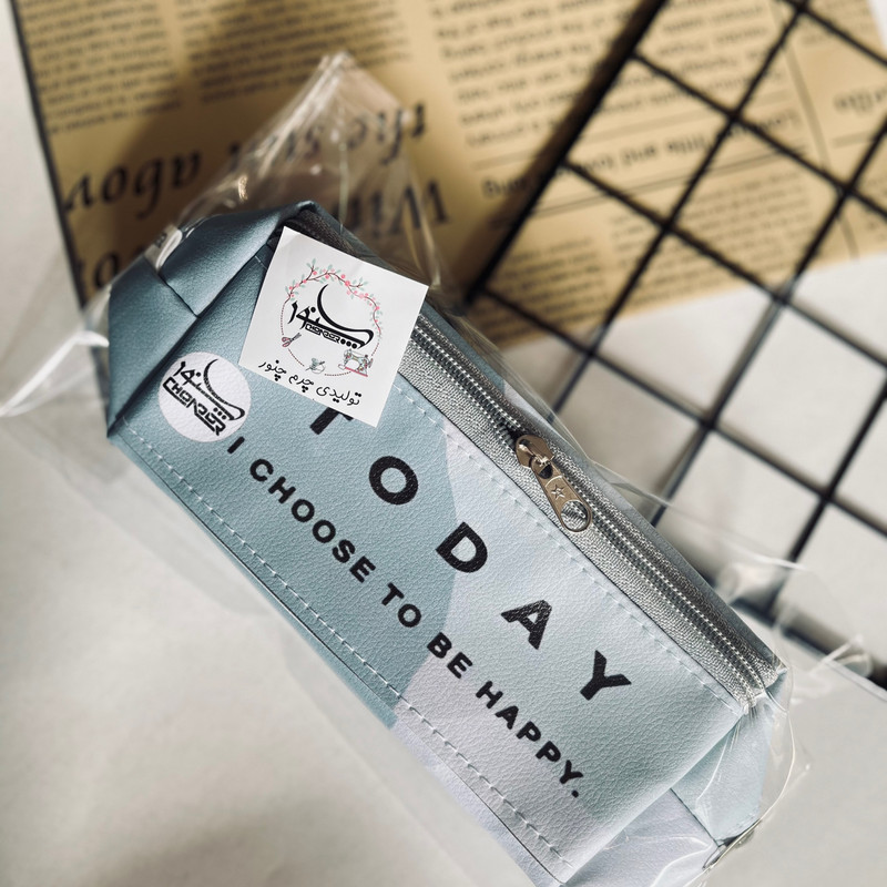 جامدادی چنور مدل سه زیپ کالج طرح تودی کد CHonor_ Today