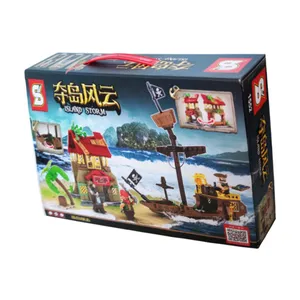 ساختنی مدل جزیزه گمشده و دزدان دریایی کد L20201