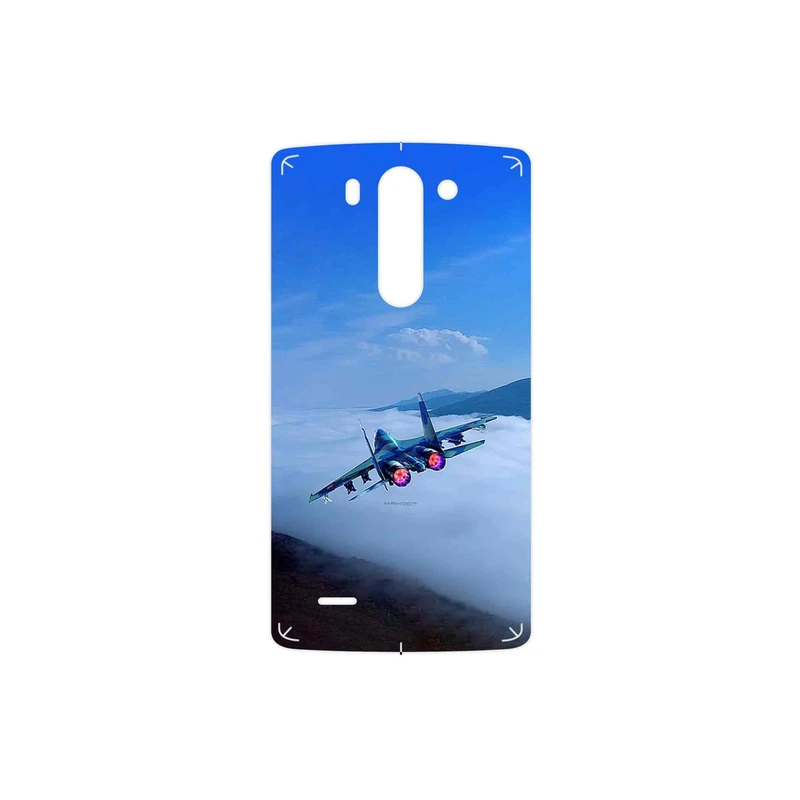 برچسب پوششی ماهوت مدل Fighter plane Su27 مناسب برای گوشی موبایل ال جی G3 Beat
