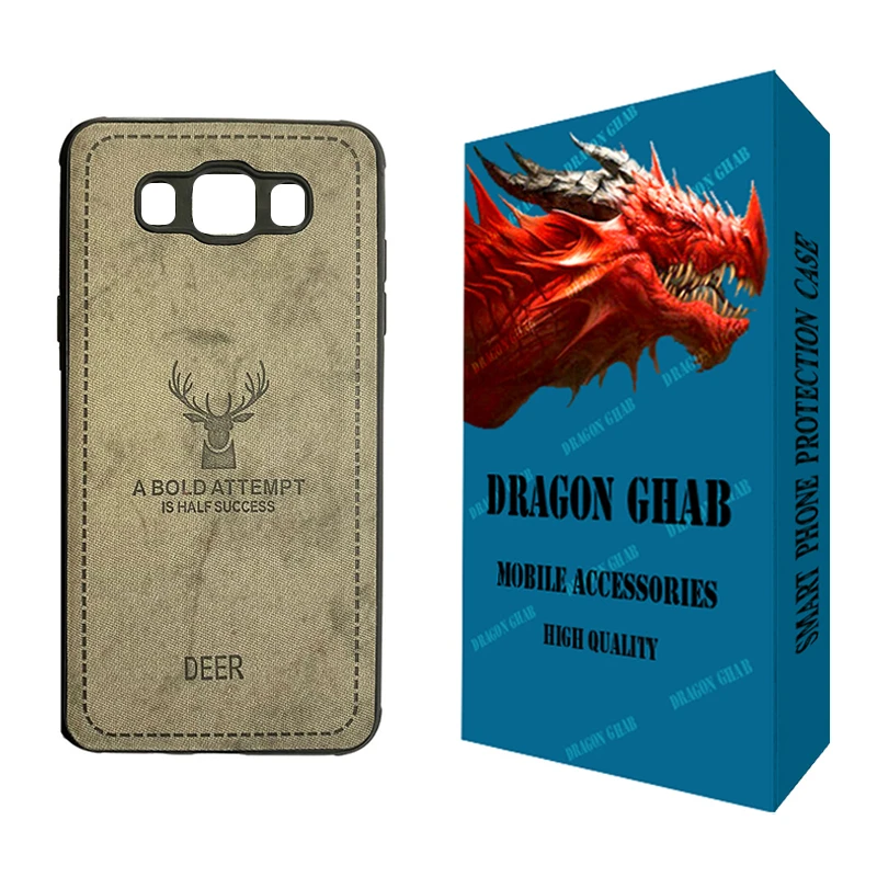 کاور دراگون قاب مدل گوزنی مناسب برای گوشی موبایل سامسونگ Galaxy J510