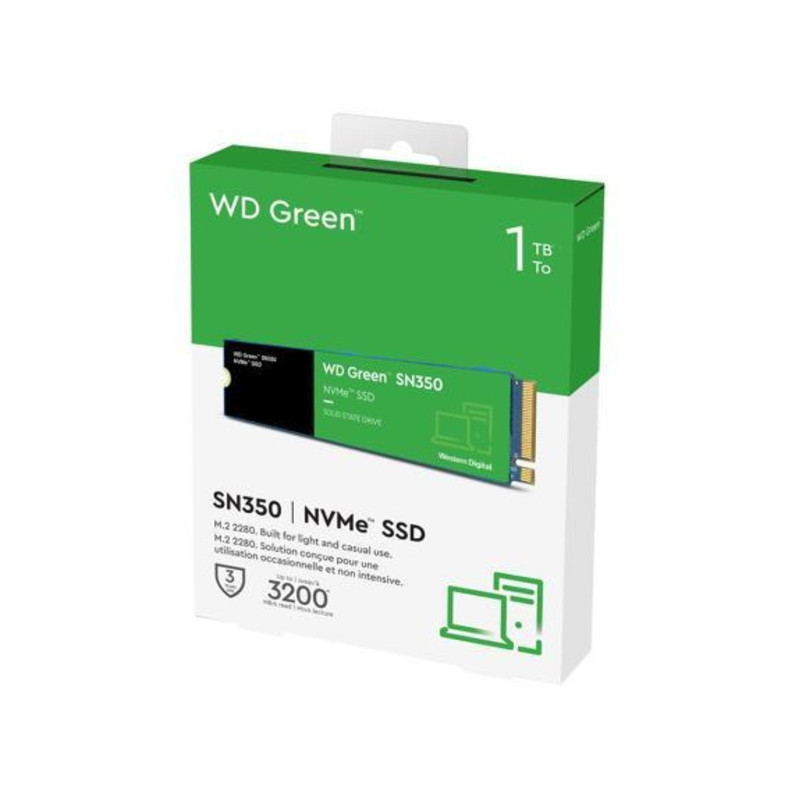 اس اس دی اینترنال PCIe Gen4 x4 وسترن دیجیتال مدل SN350 ظرفیت 1 ترابایت