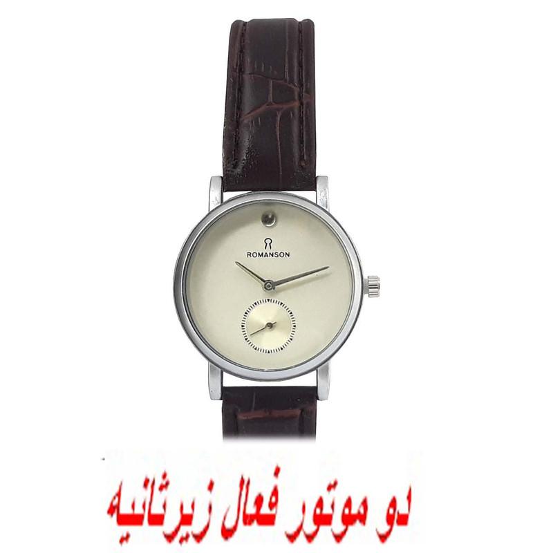 ساعت مچی عقربه ای زنانه مدل زیر ثانیه دو موتور فعال کد n3 ساعت مچی عقربه ای زنانه مدل زیر ثانیه دو موتور فعال کد n3
