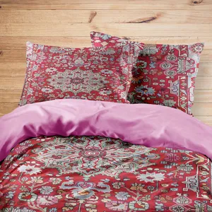 سرویس روتختی مدوپد طرح فرش نهاوند مدل C-Nahavand33 یک نفره 4 تکه