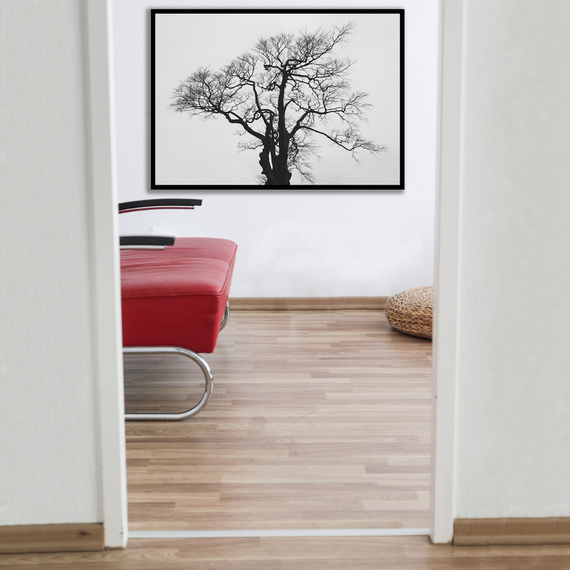 تابلو مدل درخت بی برگ