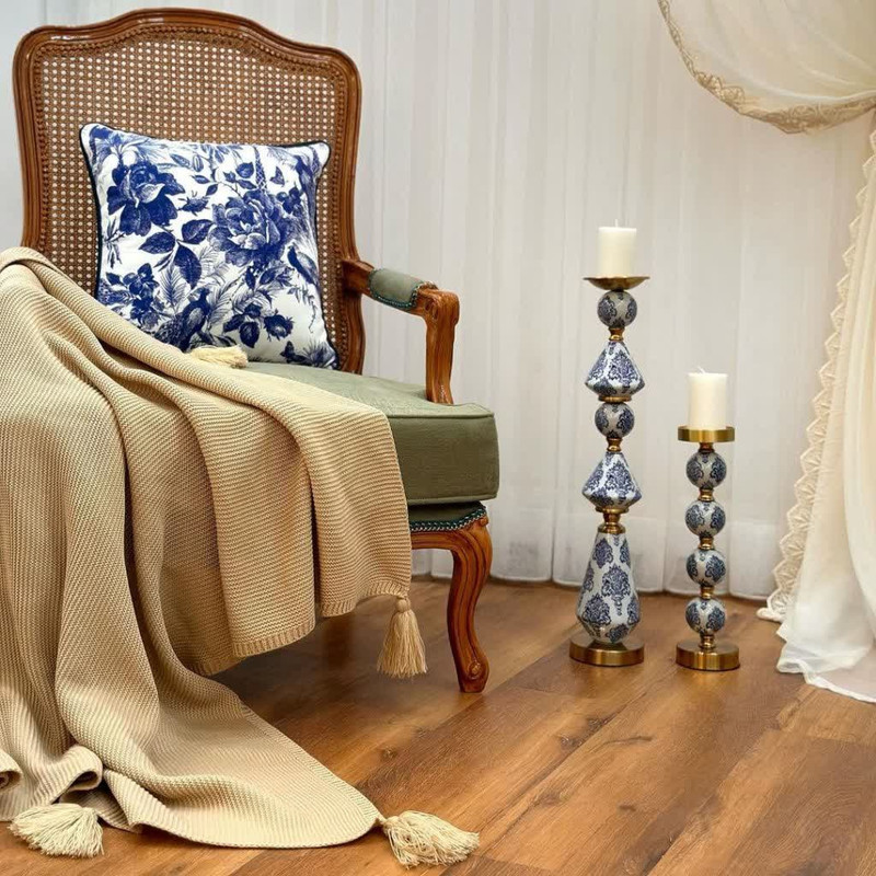 شال مبل مدل کلاسیک سایز 142×175 سانتیمتر