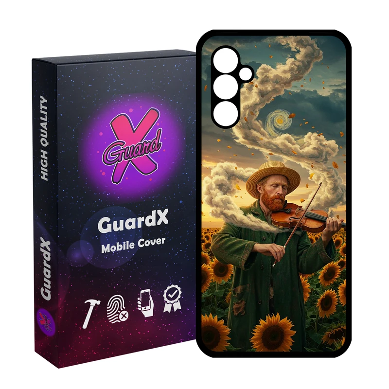 کاور گارد ایکس طرح ویولن ونگوگ مدل 10906 مناسب برای گوشی موبایل سامسونگ Galaxy A24/A24 4G/M34 5G