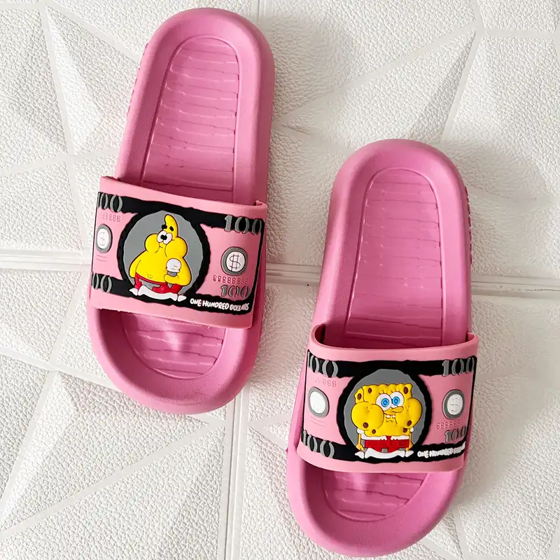 دمپایی زنانه طرح باب اسفنجی و پاتریک کد 000072