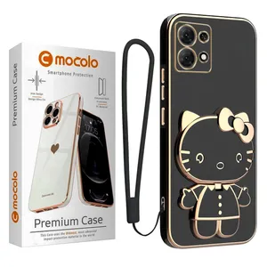   Mocolo Kitty Strap Cover For Xiaomi Redmi Note 13 Pro 4G / Poco M6 Pro