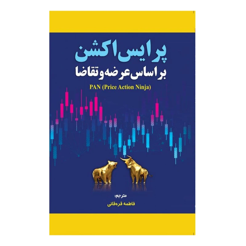 کتاب پرایس اکشن بر اساس عرضه و تقاضا اثر پرایس اکشن نینجا انتشارات مهربان