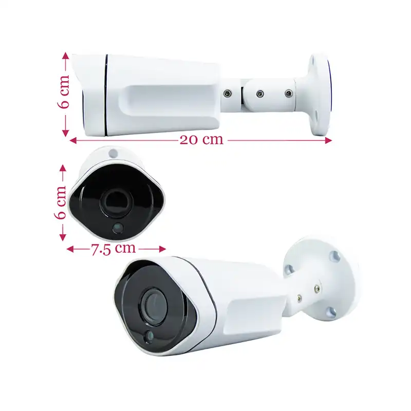 سیستم امنیتی مدل AHD CAM 4