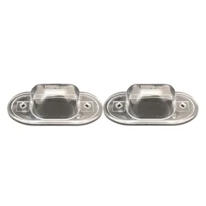چراغ پلاک خودرو ای ام جی کد AM 5964 مناسب برای پراید بسته 2 عددی