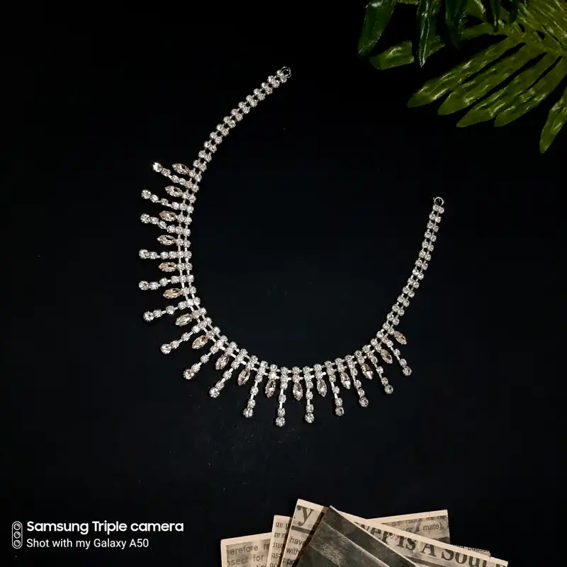 ریسه مو زنانه مدل پیشانی بند آویزدار