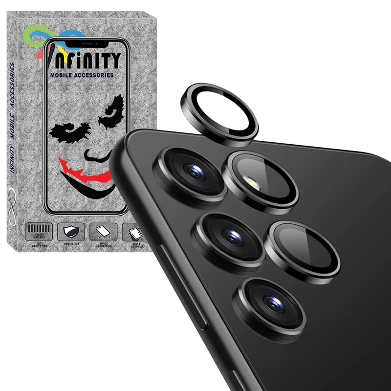 محافظ لنز دوربین رینگی اینفینیتی مدل Ring-Metal-IN مناسب برای گوشی موبایل سامسونگ Galaxy A55