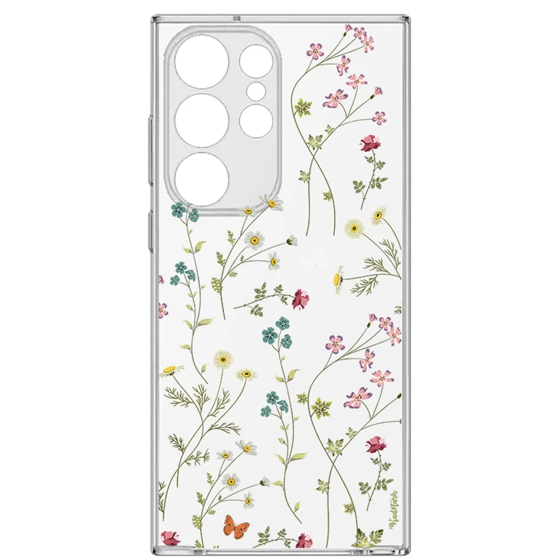 کاور طرح Nice Flower مناسب برای گوشی موبایل سامسونگ Galaxy S24 Ultra