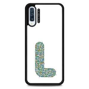 AKAM AMC-WSGA50-ALPHADOODLEBET-12 Cover For Samsung Galaxy A50