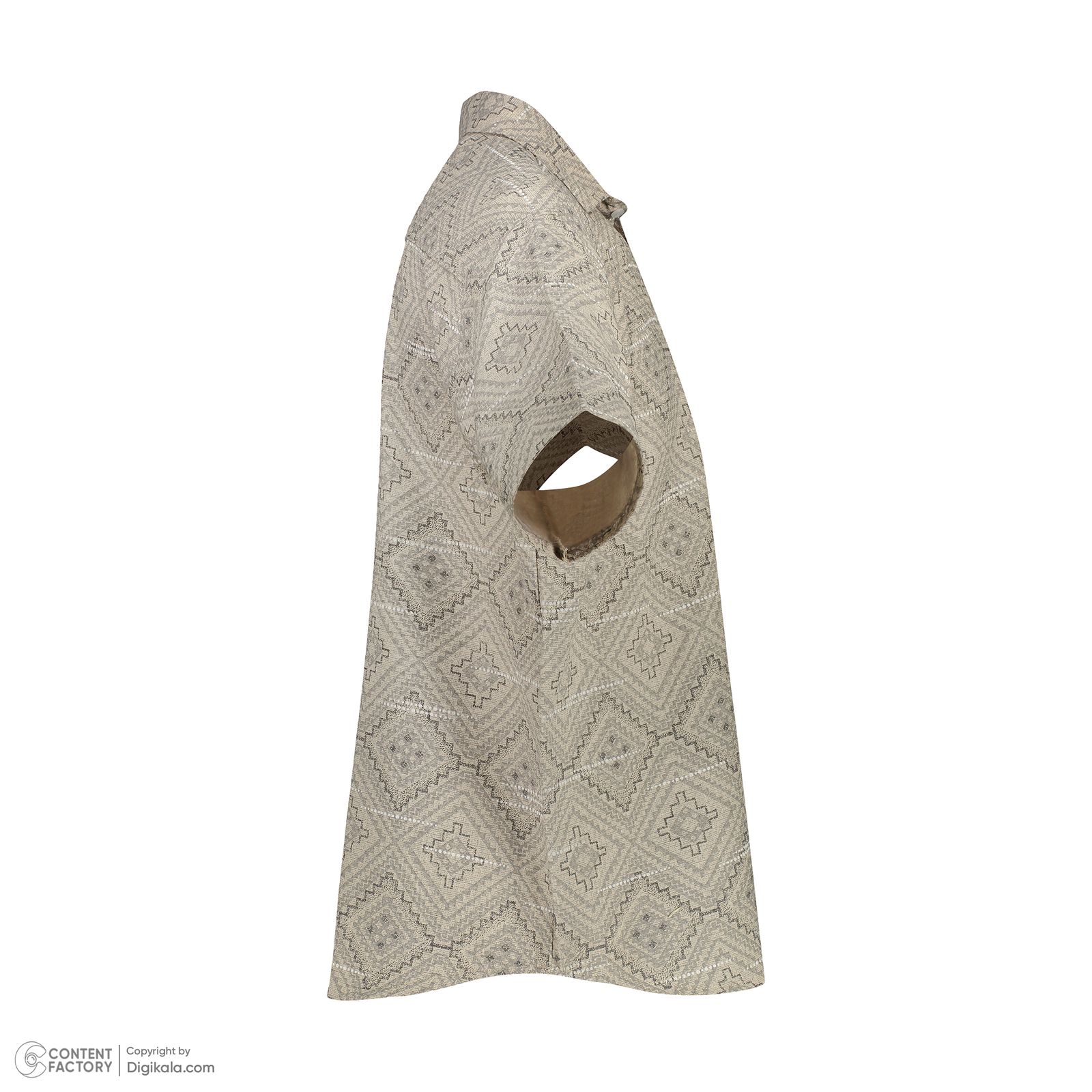 پیراهن آستین کوتاه یقه برگردان مردانه باینت مدل 2261825-2 - - 9