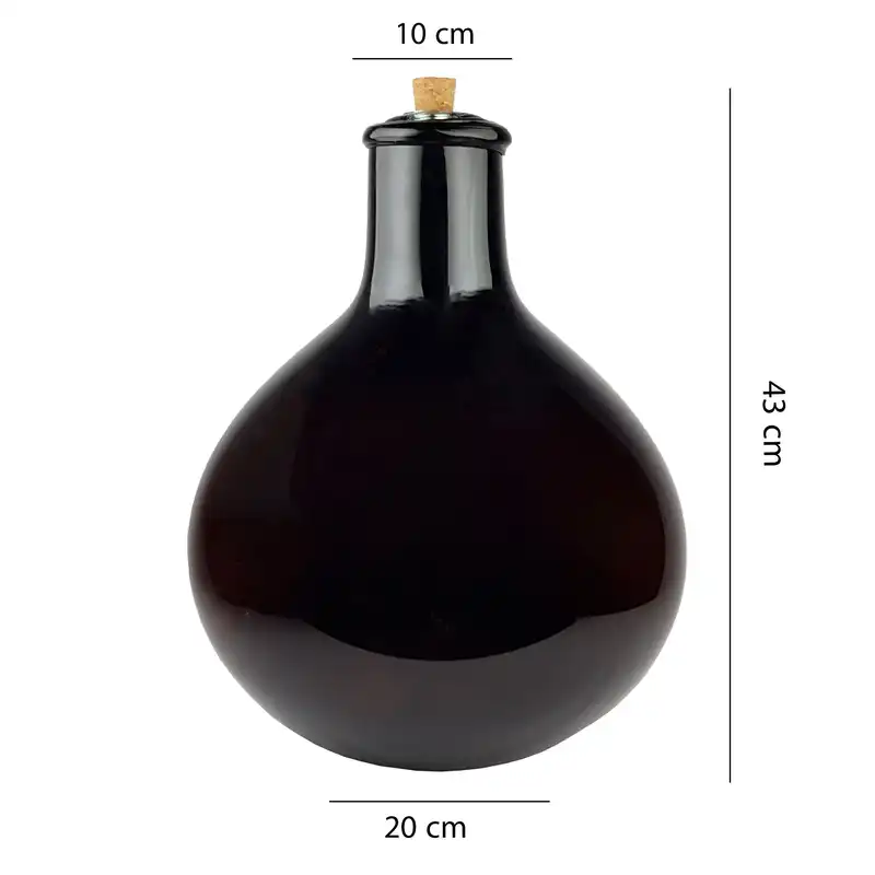 قرابه شیشه ای کد 20