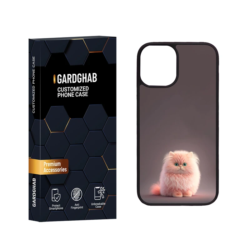 کاور گارد قاب مدل دور ژله ای فانتزی مناسب برای گوشی موبایل اپل iPhone 12 Mini