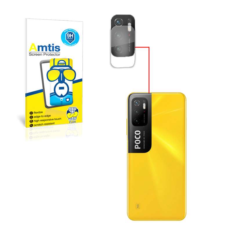 محافظ لنز دوربین امتیس مدل m3 pro مناسب برای گوشی موبایل شیائومی POCO M3 PRO