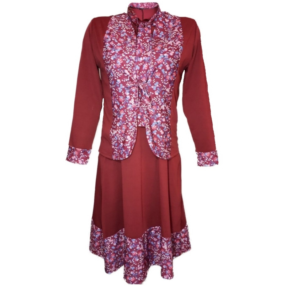 ست پیراهن و کت زنانه مدل 678