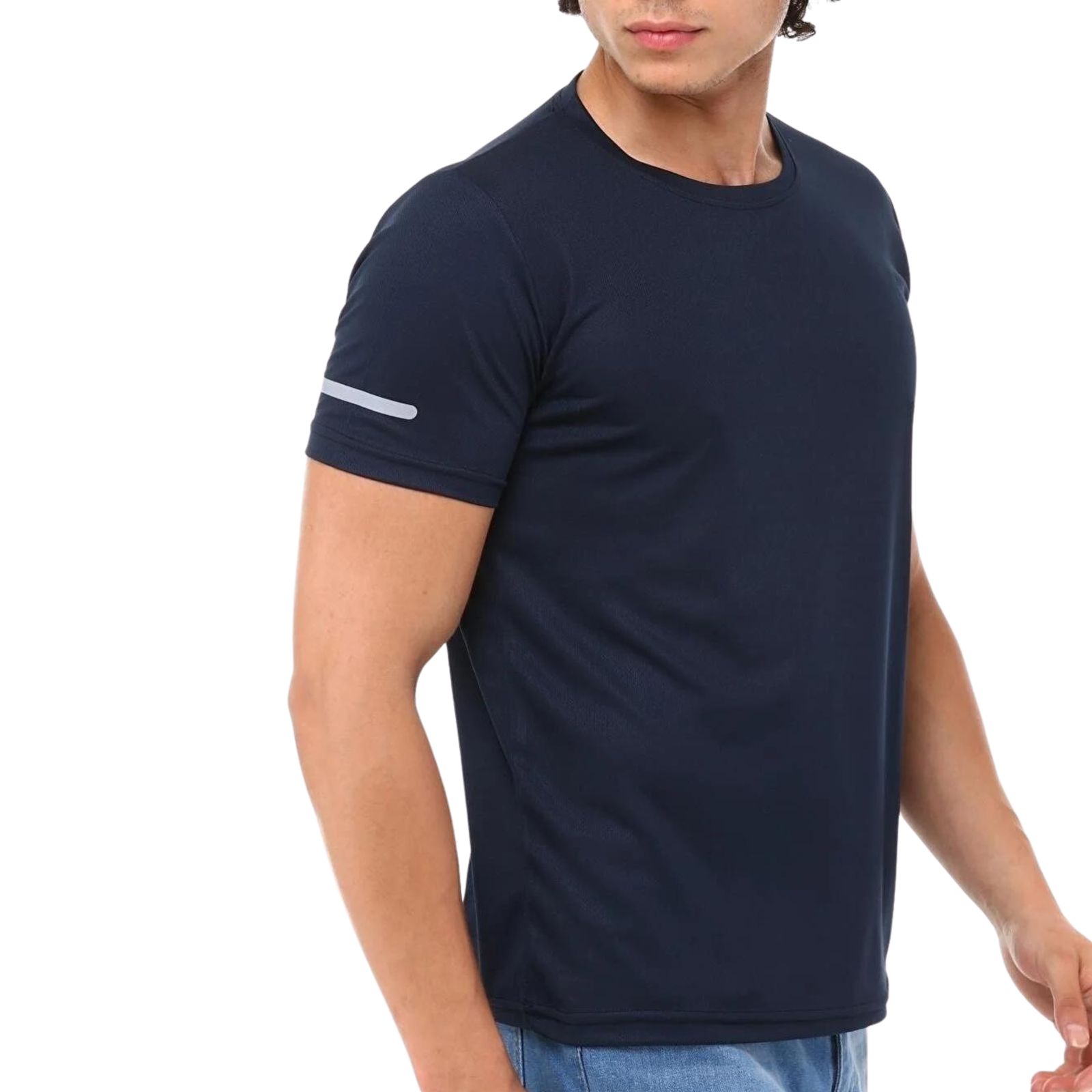 تی شرت آستین کوتاه ورزشی مردانه نوزده نودیک مدل TS1962 NB -  - 5