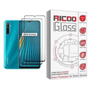 Ricoo Glass MIX002 Screen Protector For Realme 5i Pack Of 2