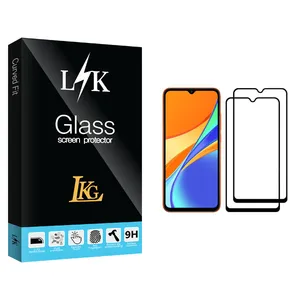 LKG LK Glass Screen Protector For Xiaomi Redmi 9C Pack Of 2