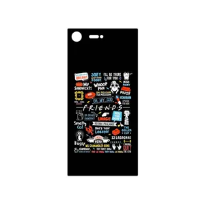 MAHOOT Friends 2 Cover Sticker for Sony Xperia XZ Premium