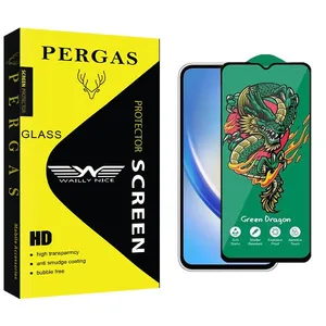 Waily Nice Pergas Green_Dragon Screen Protector For Samsung  Galaxy A34