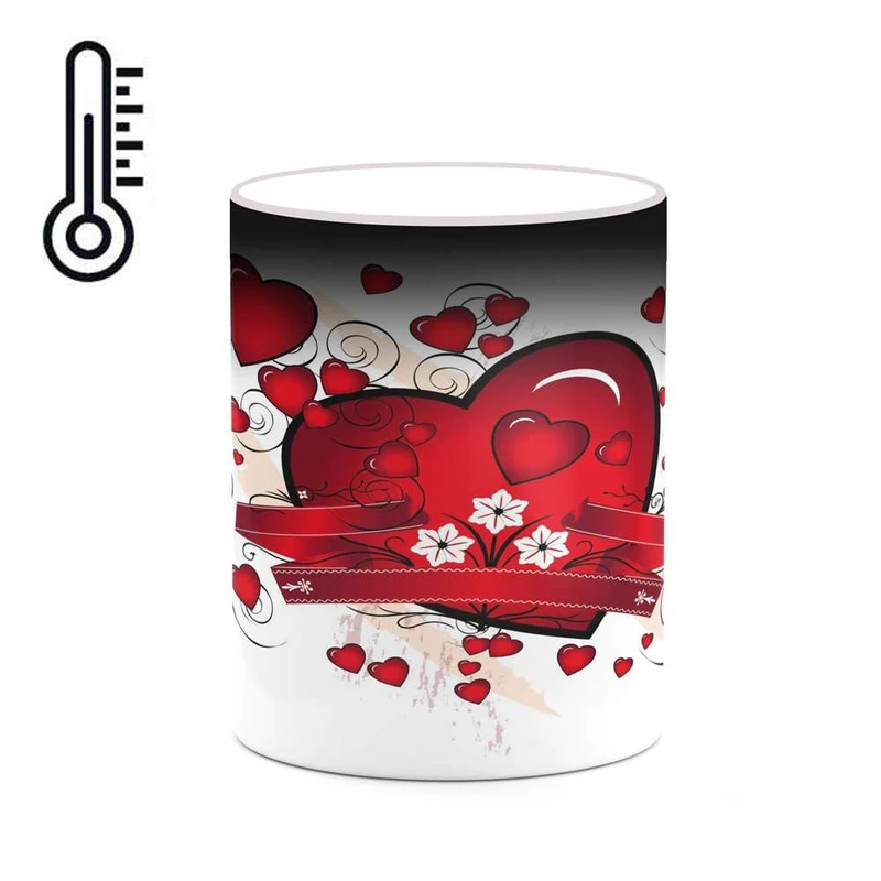 ماگ حرارتی کاکتی مدل Love کد mgh20696