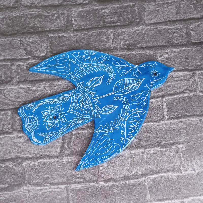 دیوارکوب سرامیکی مدل پرنده