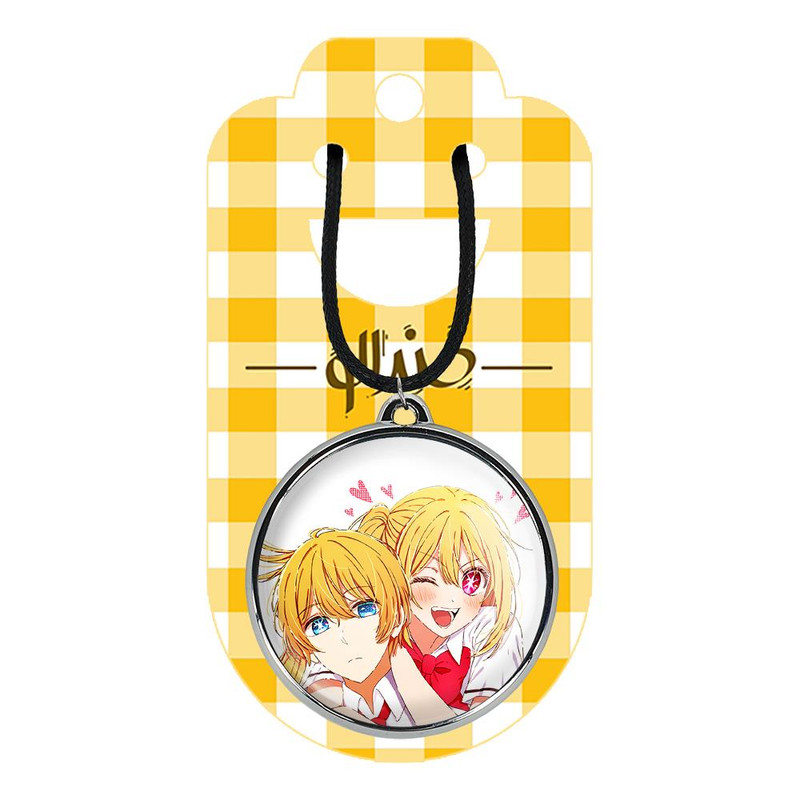 گردنبند خندالو مدل آکوا و روبی انیمه اوشی نو کو کد 3122531226