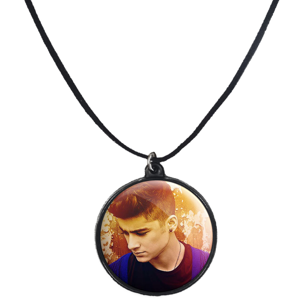 گردنبند پرمانه طرح گروه موسیقی متالیکا کد pmb.8424 مدل دو طرفه