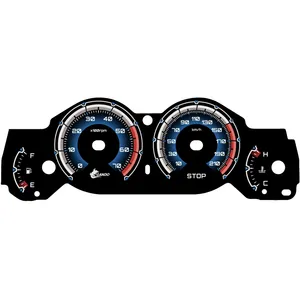 صفحه کیلومتر خودرو گاندو کد 01 مناسب برای پژو 206