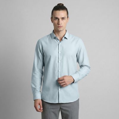 پیراهن آستین بلند یقه برگردان مردانه ال سی وایکیکی مدل S571492Z8