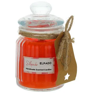 شمع دست ساز مدل بانکه معطر Elpado