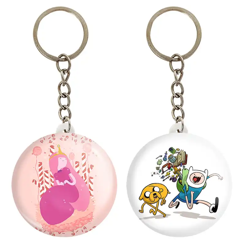 جاکلیدی خندالو مدل جیک و فین و پرنسس بابل گام وقت ماجراجویی Adventure Time کد 2081320816 مجموعه 2 عددی