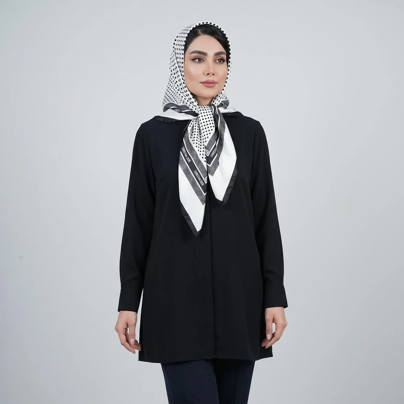 دستمال سر و گردن زنانه مدل ابریشم کد 140